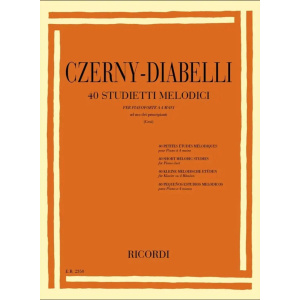 CZERNY-DIABELLI - 40 Studietti Melodici