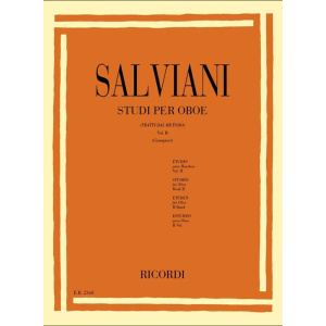 SALVIANI - Studi Per Oboe (Tratti Dal Metodo) Vol. II