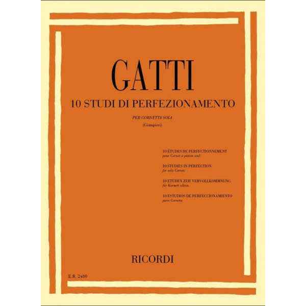 GATTI - 10 Studi Di Perfezionamento
