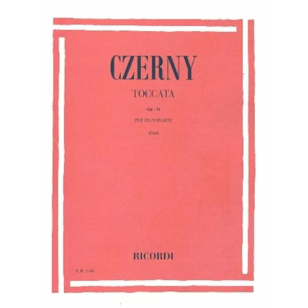 CZERNY - Toccata Op. 92