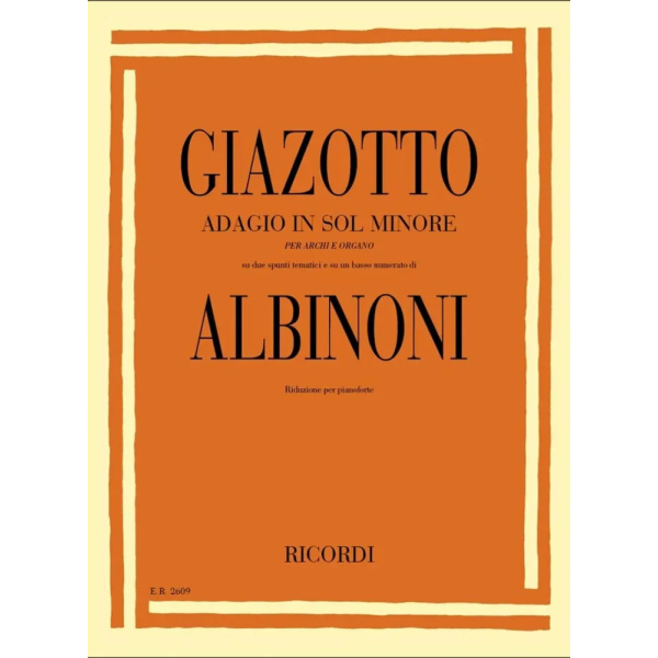 ALBINONI - GIAZOTTO - Adagio in sol minore
