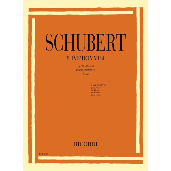SCHUBERT - Improvvisi Op. 90 D. 899 E Op. Post. 142 D. 935