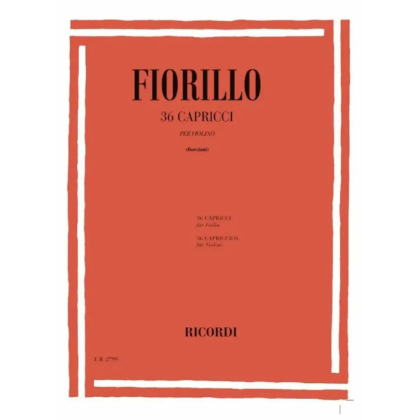 FIORILLO - 36 Capricci Per Violino