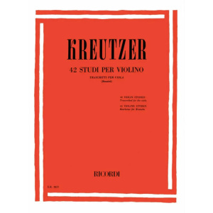 KREUTZER - 42 Studi Trascritti per Viola
