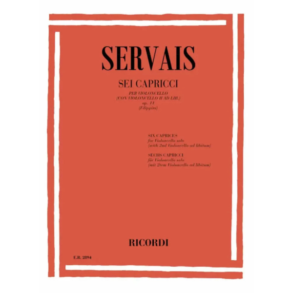 SERVAIS - Sei Capricci
