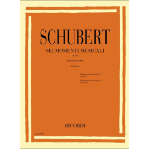 SCHUBERT - 6 Momenti Musicali Op.94 D.780