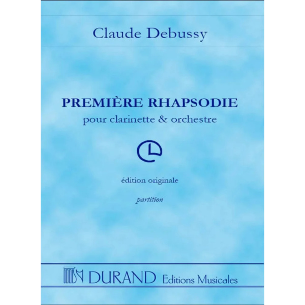 DEBUSSY - Premiere Rhapsodie - Partitura
