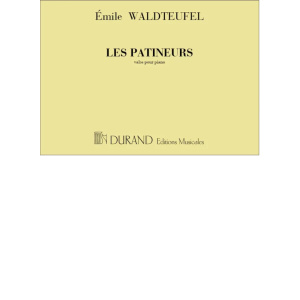 WALDTEUFEL - Les Patineurs. Valse Pour Piano