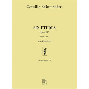 SAINT-SAENS - Six etudes opus 111 Deuxieme livre