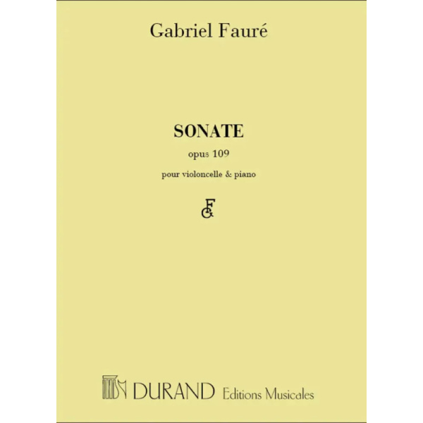 FAURE - Sonate op.109