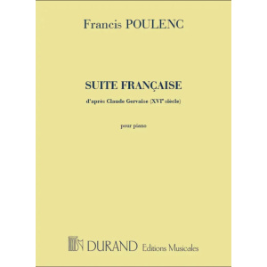 POULENC - Suite Francaise d'après Claude Gervaise