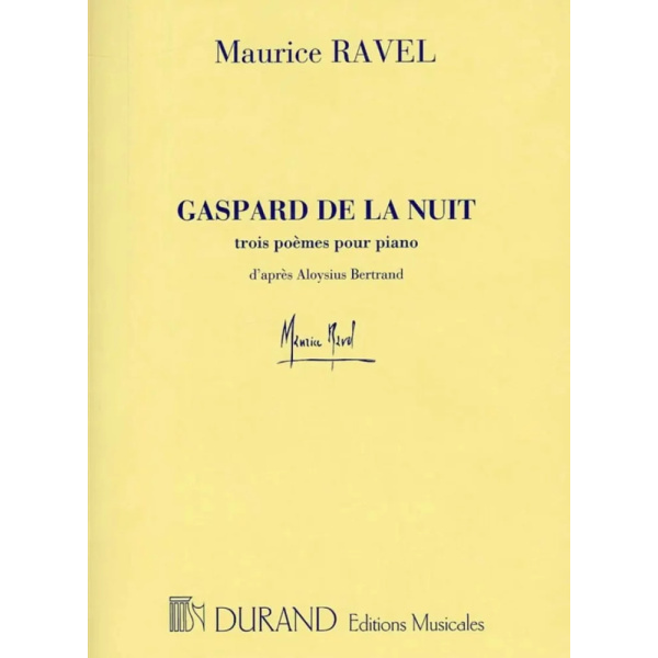 RAVEL - Gaspard De La Nuit Piano
