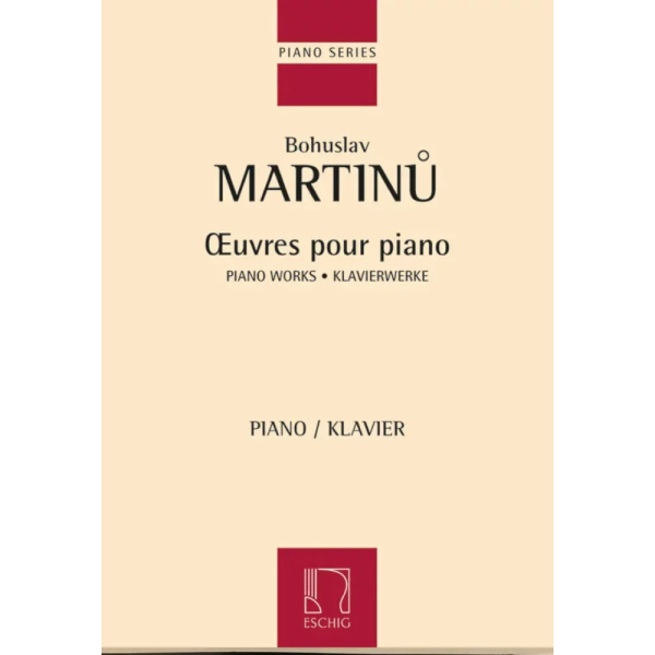 MARTINU - Oeuvres Pour Piano