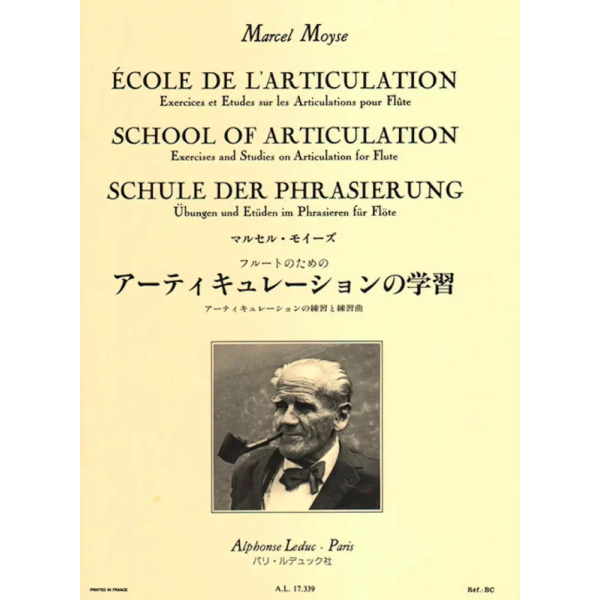 MOYSE - Ecole de l'articulation pour flûte