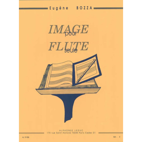 BOZZA - Image pour flûte seule