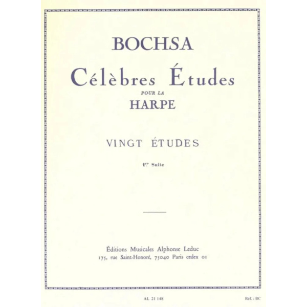 BOCHSA - 20 Etudes Vol.1