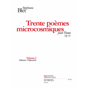 BLET - 30 Poemes Microcosmiques Op41 Vol. 1