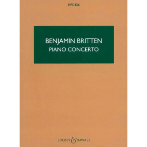 BRITTEN - Piano Concerto op. 13