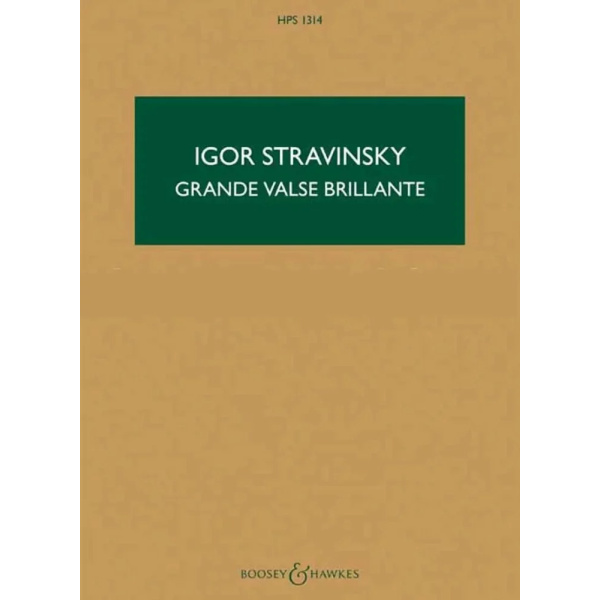 CHOPIN / STRAVINSKY - Grande valse brillante op. 18