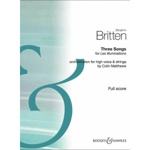 BRITTEN - Three Songs for Les Illuminations