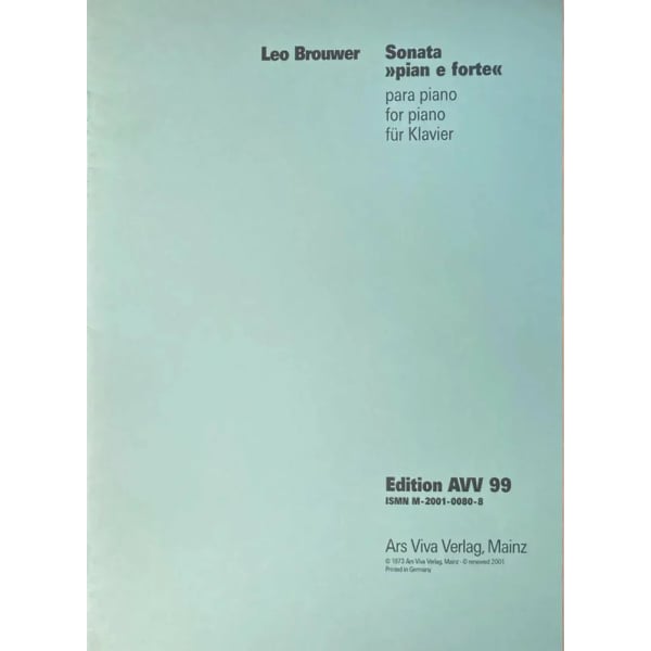 BROUWER - Sonata