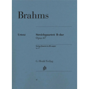 BRAHMS - String Quartet B flat major op. 67
