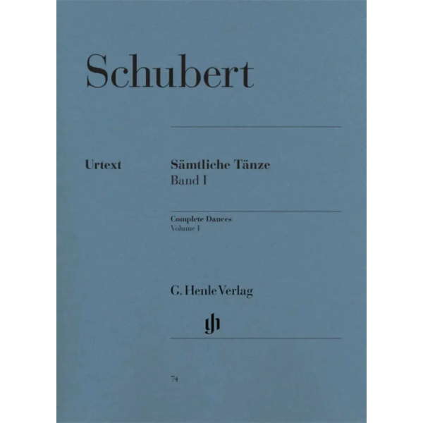 SCHUBERT - Samtliche Tanze Band I