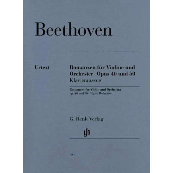 BEETHOVEN - Violin Romances G major op 40 and F major op 50
