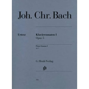 BACH Johann Christian - Sonaten 1 Opus 5
