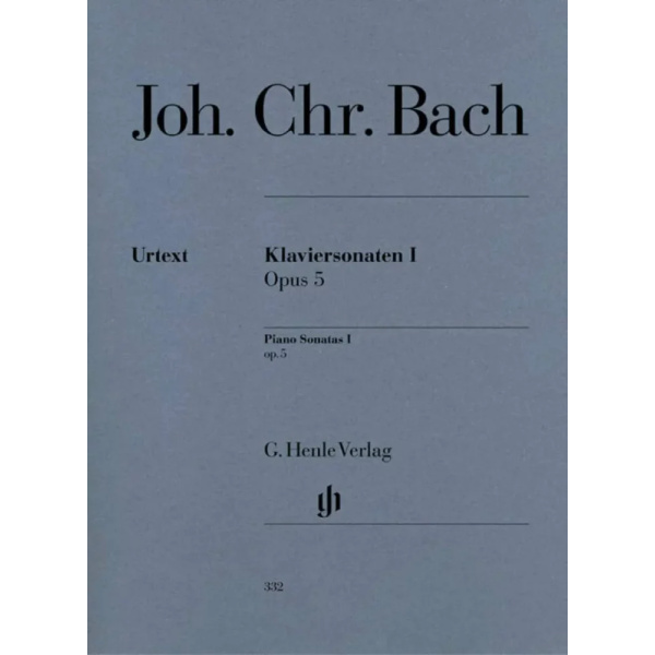 BACH Johann Christian - Sonaten 1 Opus 5