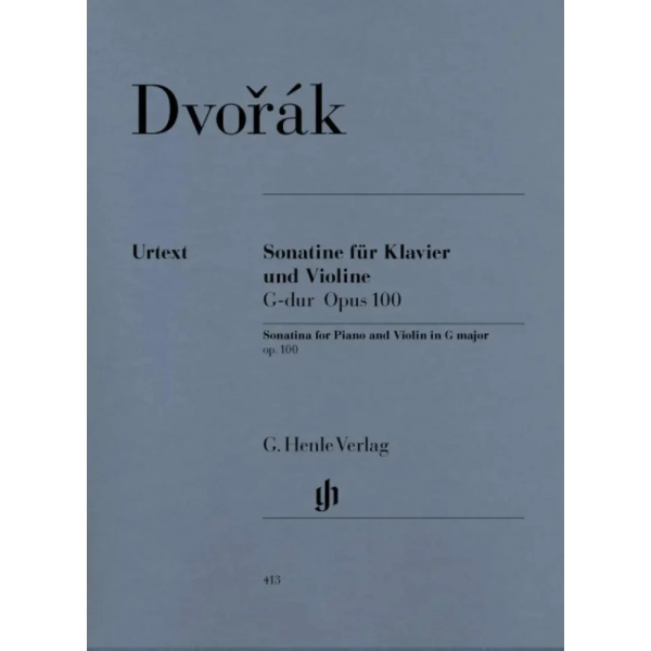 DVORAK - Sonatina For Piano And Violin In G Op.100