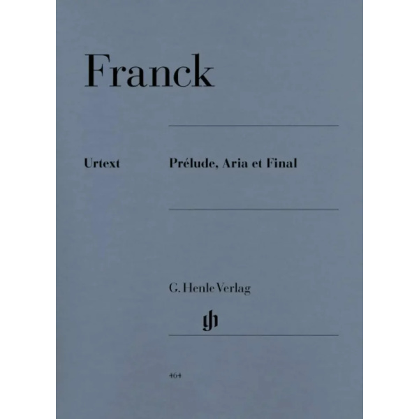 FRANCK - Prélude Aria et Final