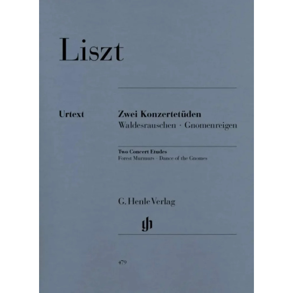LISZT - Two Concert Etudes