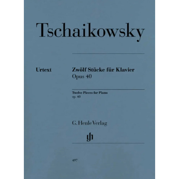 TSCHAIKOWSKY - Twelve Piano Pieces Op. 40