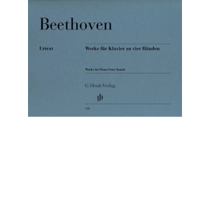BEETHOVEN - Works For Piano Four Hands Urtext