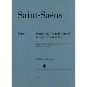 SAINT-SAENS - Sonate Nr. 1 d-moll op. 75 für Klavier und Violine