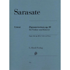 SARASATE - Zigeunerweisen op. 20 für Violine und Klavier