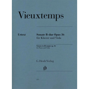 VIEUXTEMPS - Sonata in B Major Opus 36 for Piano and Viola
