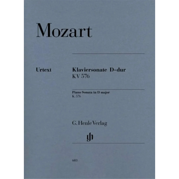 MOZART - Piano Sonata D major KV 576