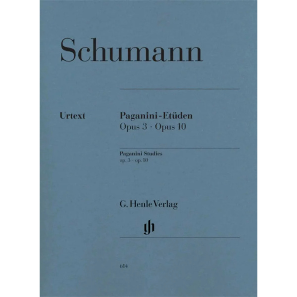 SCHUMANN - Paganini-Studies Op. 3 And Op. 10