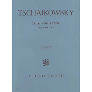 TSCHAIKOWSKY - Chanson Triste Op.40 No.2
