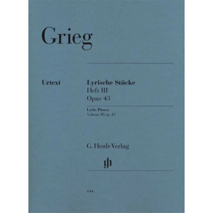 GRIEG - Lyric Pieces Volume III op.43
