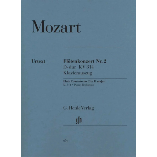 MOZART - Concerto For Flute And Orchestra In D KV314
