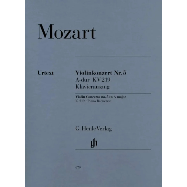 MOZART - Violin Concerto no. 5 A major K. 219