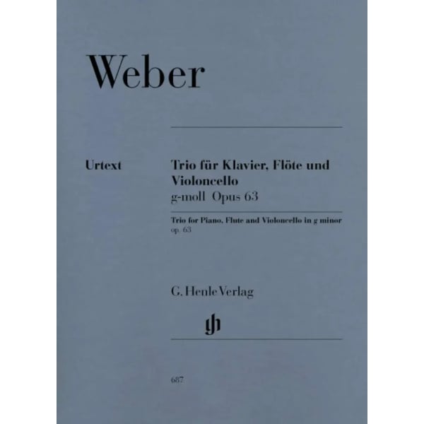 WEBER - Trio In G Minor Op.63