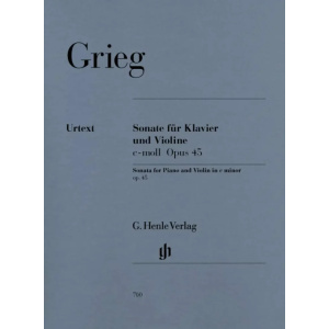 GRIEG - Sonata For Piano And Violin In C Minor Op.45