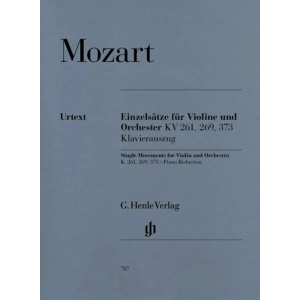 MOZART - Single Movements for Violin and Orchestra KV 261 KV 269 and KV 373
