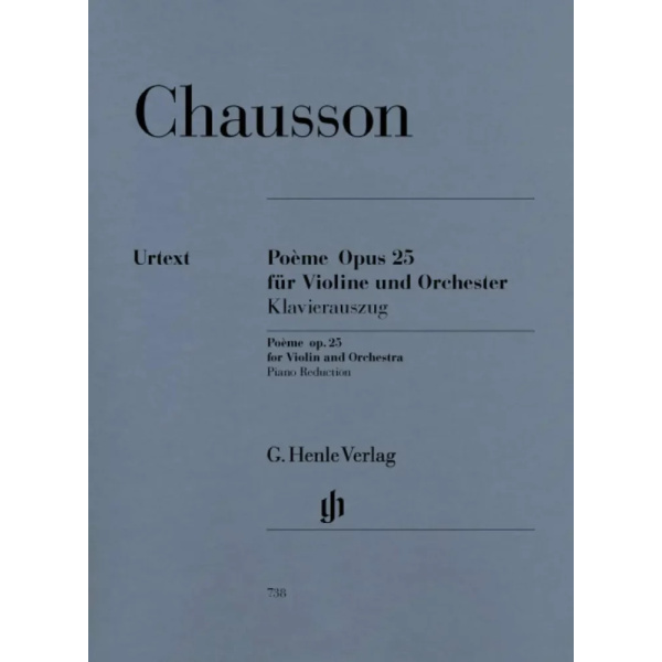 CHAUSSON - Poème For Violin And Orchestra Op. 25