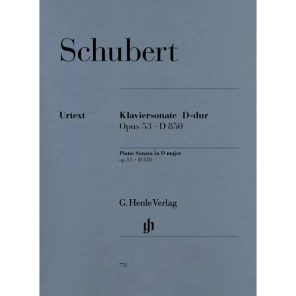 SCHUBERT - Sonate D-Dur Opus 53 D850