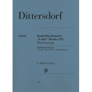 DITTERSDORF - Double Bass Concerto “E major” Krebs 172